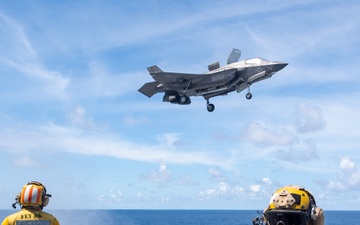 USS America (LHA 6) Conducts Flight Operations
