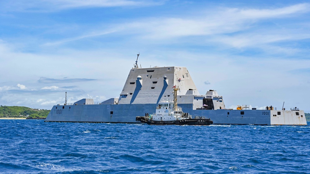 USS Michael Monsoor Visits White Beach Naval Facility