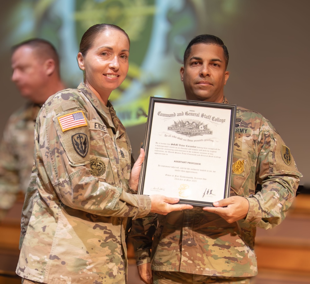 Sgt. Maj. Academy Staff Appointed as Assistant Professors