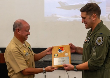 Colombian War College strengthens ties during Nellis visit
