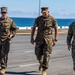 OKINAWA, JAPAN – III Marine Expeditionary Force commanding general visits 31st Marine Expeditionary Unit return to home port