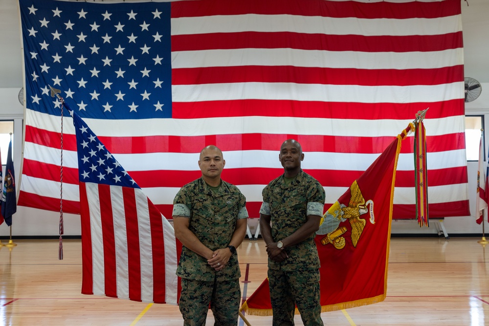 Sgt. Maj. Ortiz visits Marine Corps Base Camp Blaz