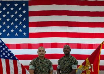 Sgt. Maj. Ortiz visits Marine Corps Base Camp Blaz