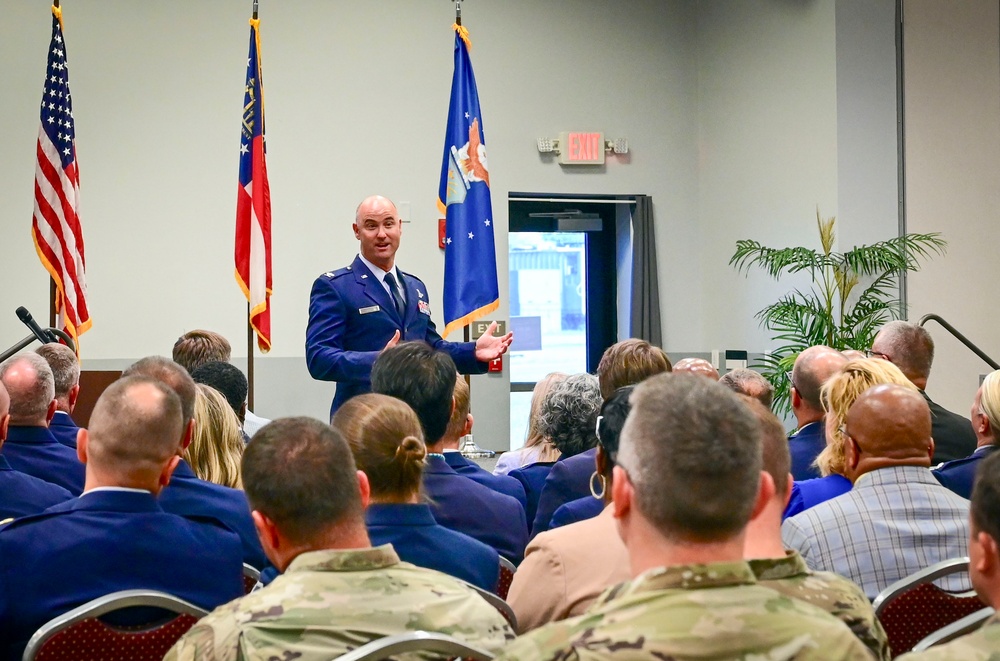 Community leaders selected as honorary commanders at Georgia ANG’s 165th Airlift Wing and Air Dominance Center