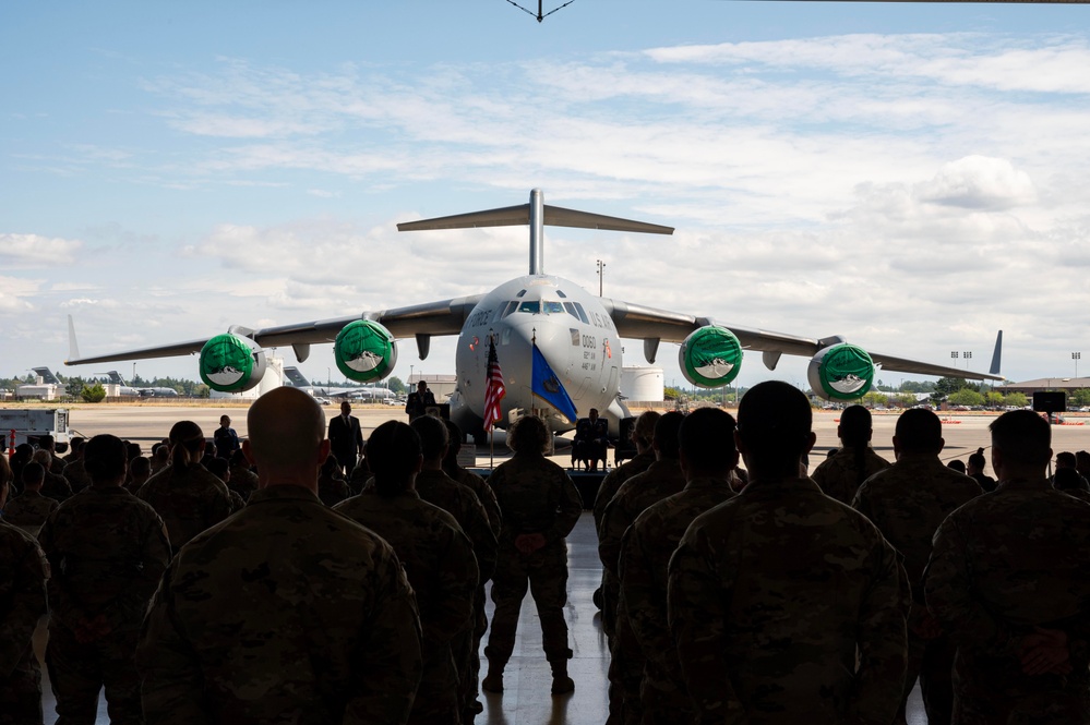 62d Medical Squadron Change of Command Ceremony