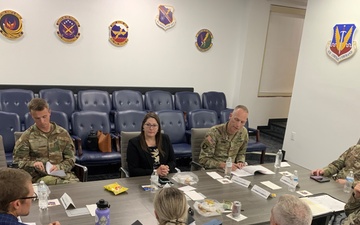 The LA District commander visits Air Force project sites in Nevada