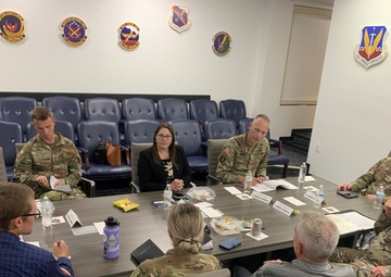 The LA District commander visits Air Force project sites in Nevada