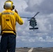 Shoup conducts vertical replenishment
