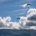 U.S. Navy SEALs execute military free fall during AE25