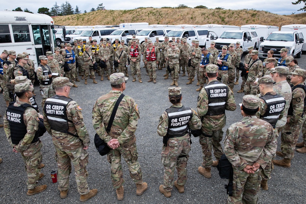 821 TCB CERFP joint exercise at Camp Rilea