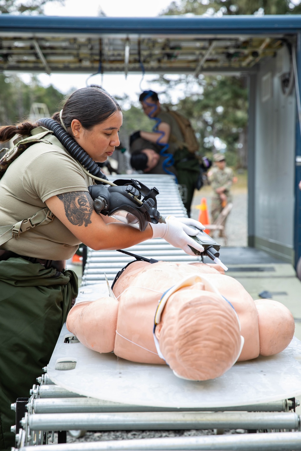 821 TCB CERFP joint exercise at Camp Rilea