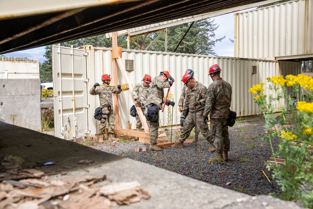 821 TCB CERFP joint exercise at Camp Rilea