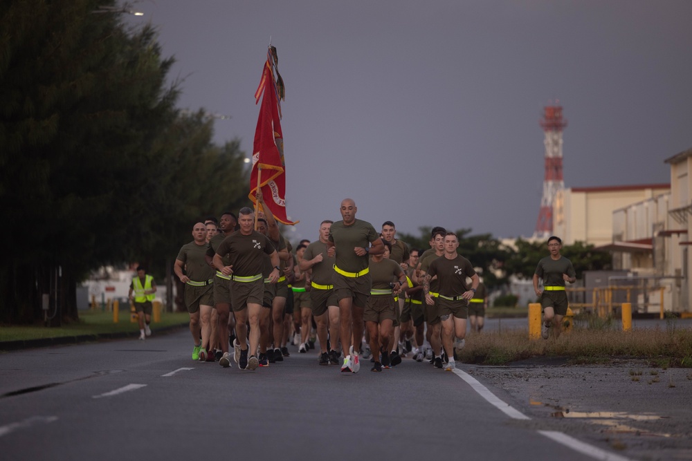 CLR-37 conducts a Motivational Run