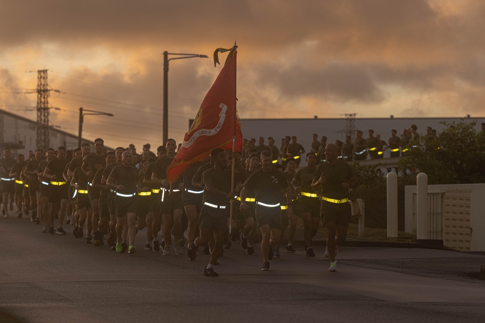 CLR-37 conducts a Motivational Run