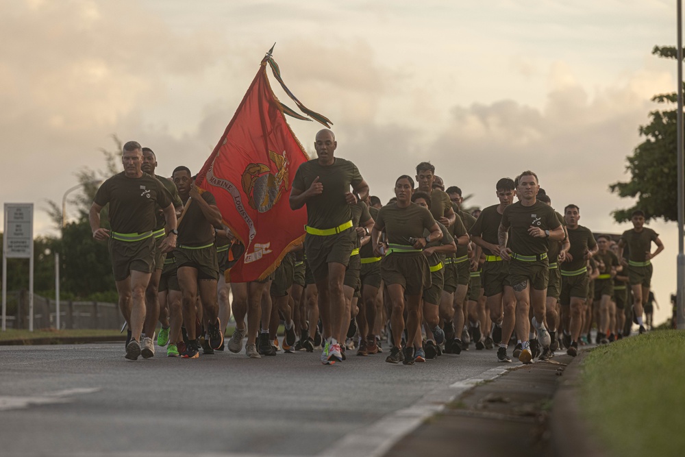 CLR-37 conducts a Motivational Run