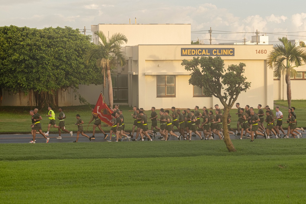 CLR-37 conducts a Motivational Run