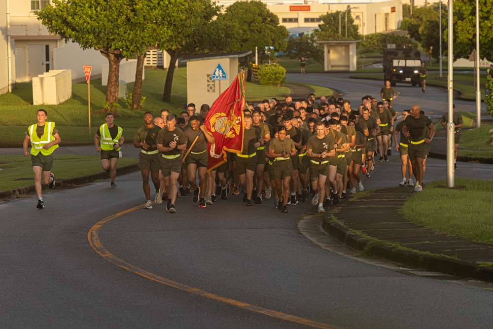 CLR-37 conducts a Motivational Run