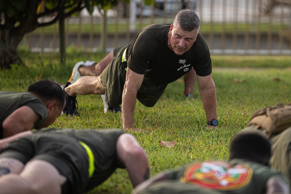 CLR-37 conducts a Motivational Run
