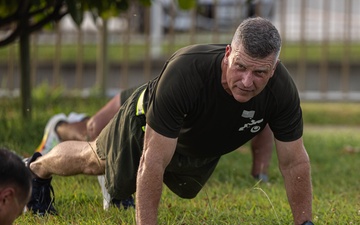 CLR-37 conducts a Motivational Run