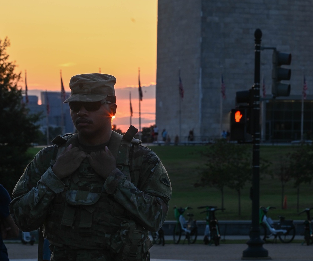 D.C. National Guard activated in support of President’s Safe and Beautiful Task Force