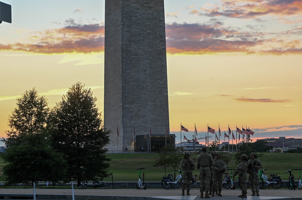 D.C. National Guard activated in support of President’s Safe and Beautiful Task Force