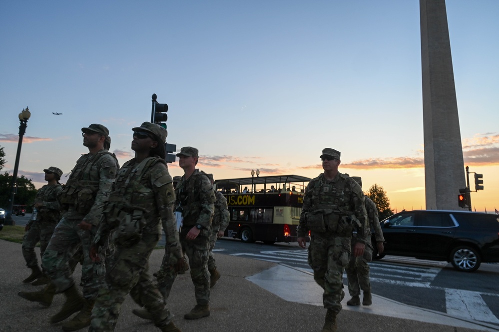 D.C. National Guard activated in support of President’s Safe and Beautiful Task Force