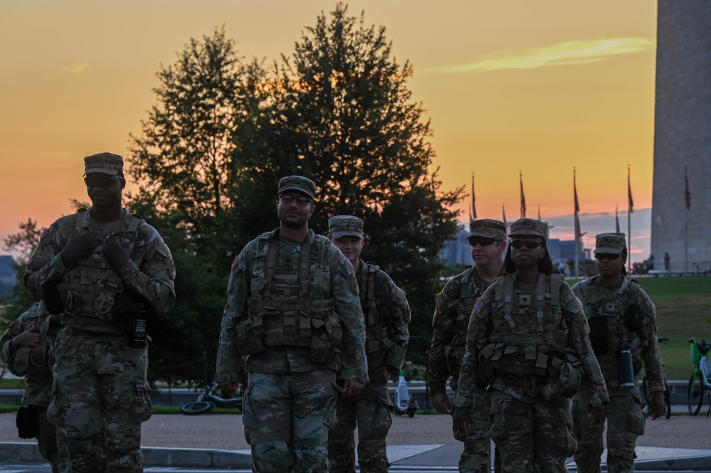 D.C. National Guard activated in support of President’s Safe and Beautiful Task Force