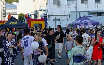 SRF-JRMC Enjoys a Perfect Night for Bon Odori