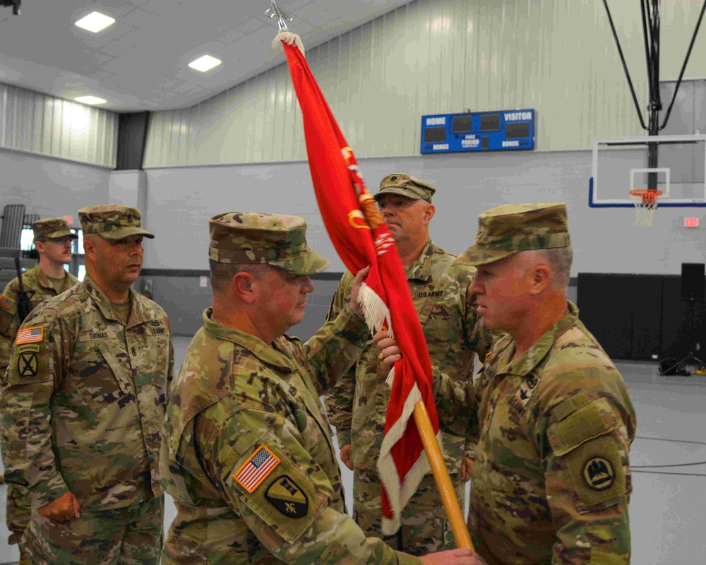 Louisiana National Guard’s 528th Engineer Battalion holds change of command ceremony