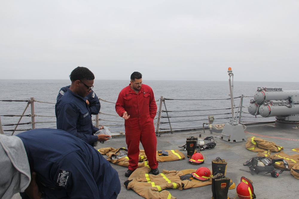 Pinckney conducts routine operations
