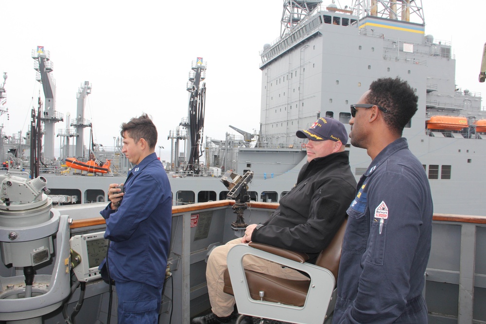 Pinckney conducts routine operations