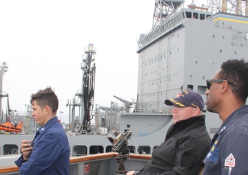 Pinckney conducts routine operations