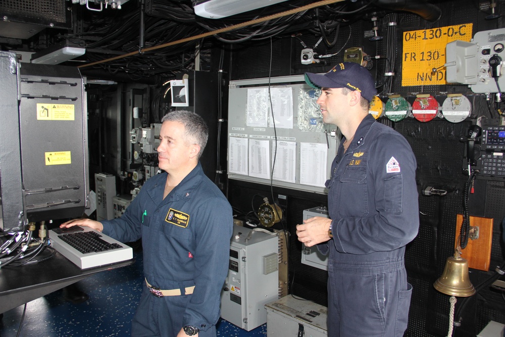 Pinckney conducts routine operations