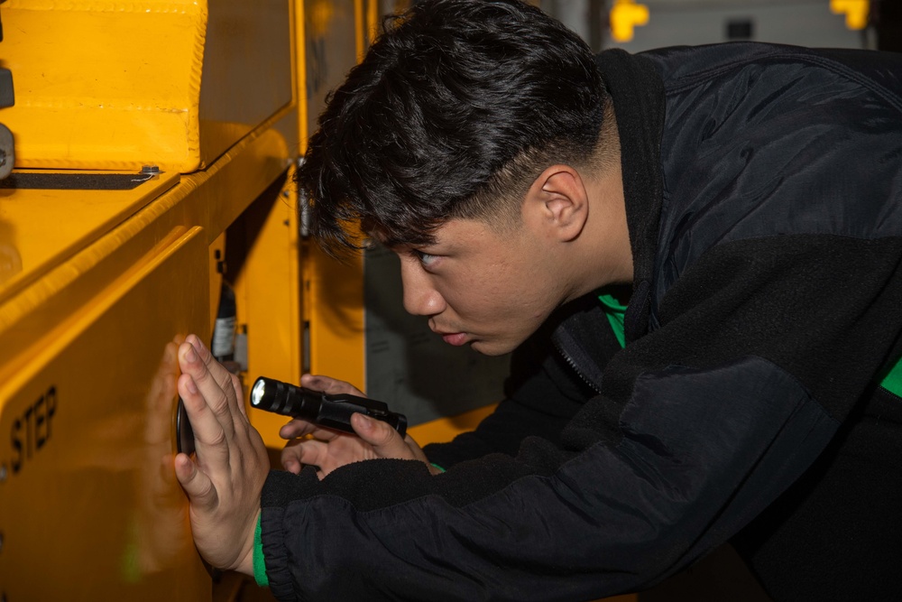 USS Theodore Roosevelt Maintenance