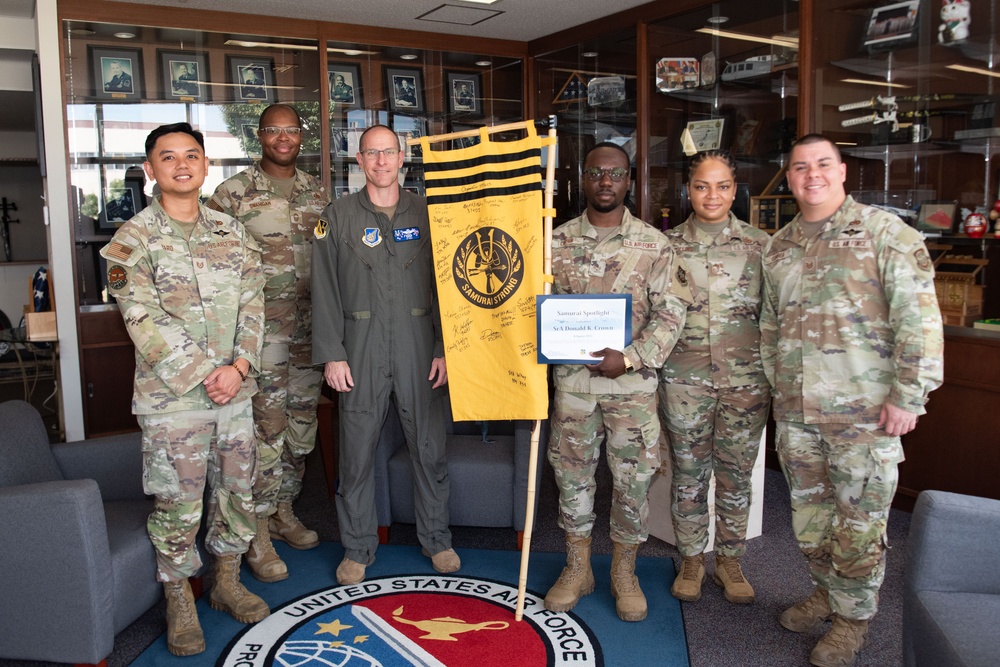 Samurai Spotlight: Senior Airman Donald Crown