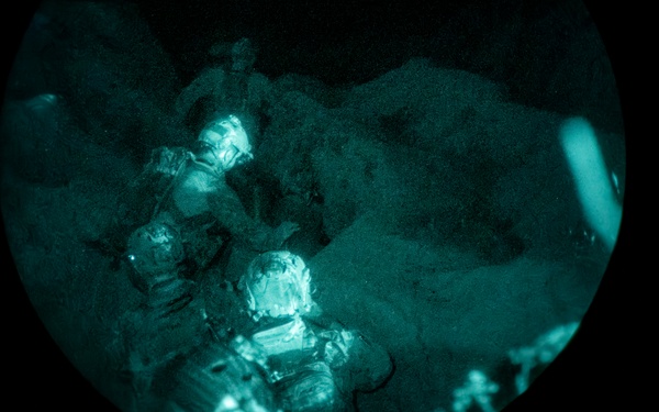 Pararescuemen conduct personnel recovery during Red Flag-Rescue 2025