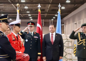 Remains of four Korean War soldiers returned to Korea