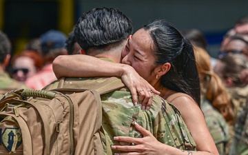 Welcome home: 386 AEW Airmen reunite with Herk Nation