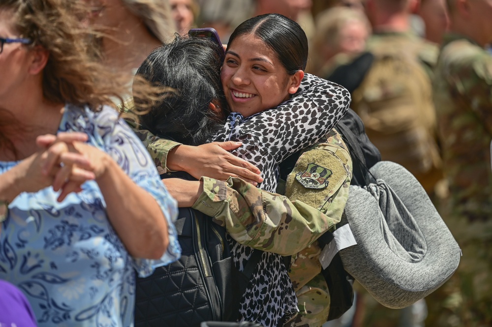 Welcome home: 386 AEW Airmen reunite with Herk Nation