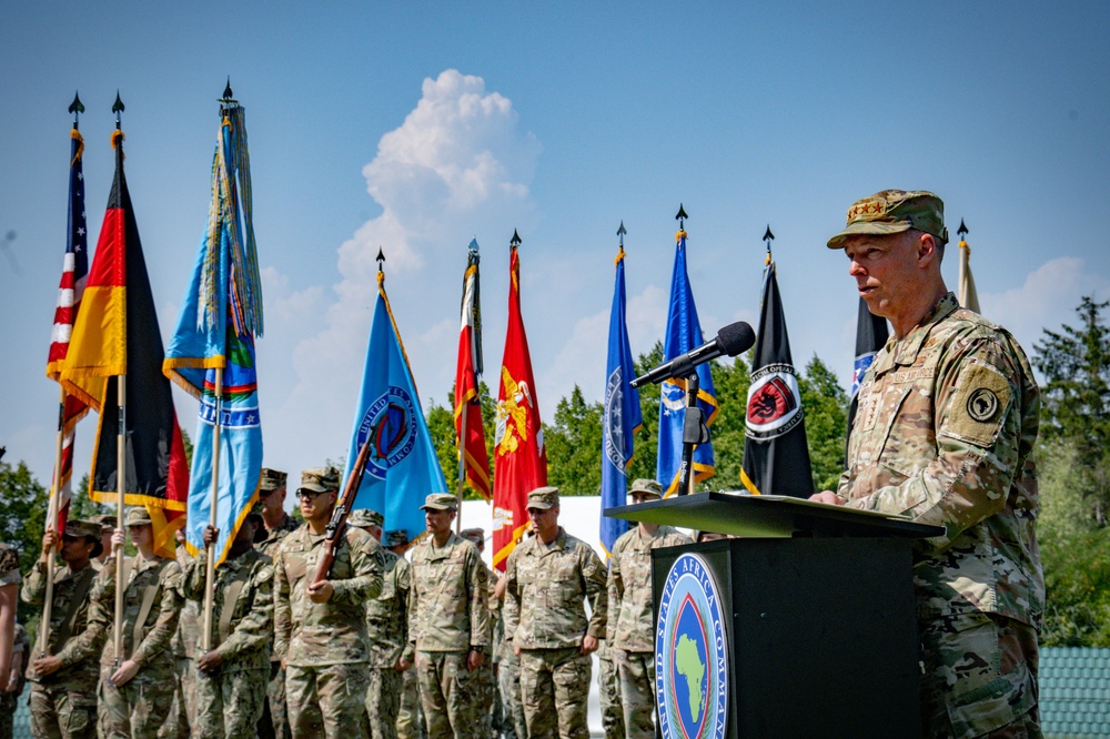 U.S. Africa Command Change of Command 2025