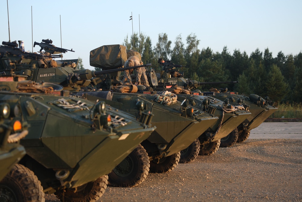 U.S. Marines train in Estonia