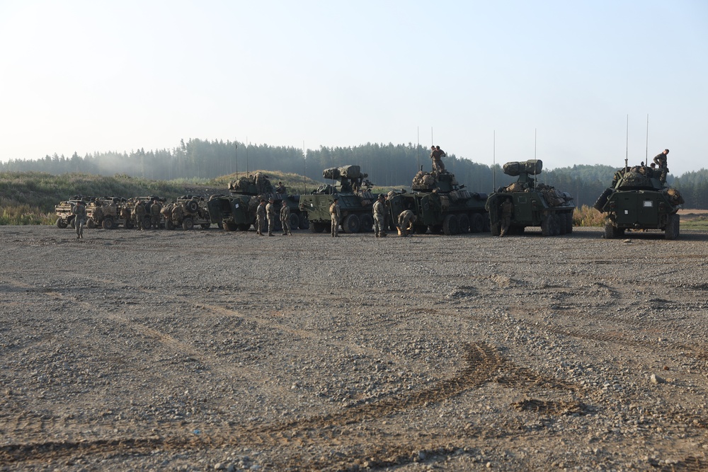 U.S. Marines train in Estonia