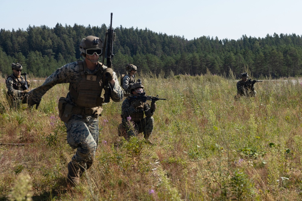 U.S. Marines train in Estonia