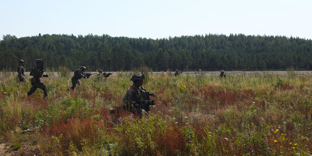 U.S. Marines train in Estonia