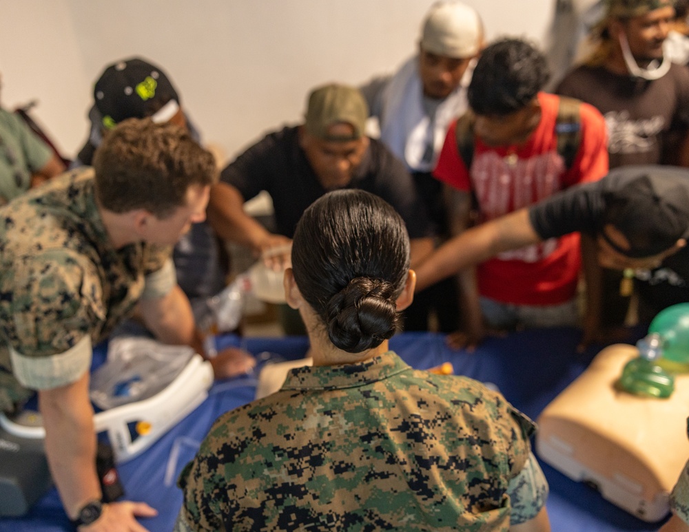 Anchors Airway: Koa Moana Sailors Teach CPR in Chuuk