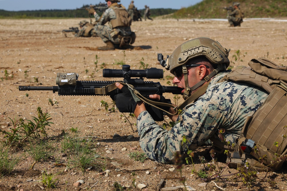 U.S. Marines train in Estonia