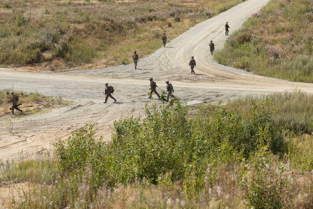 U.S. Marines train in Estonia