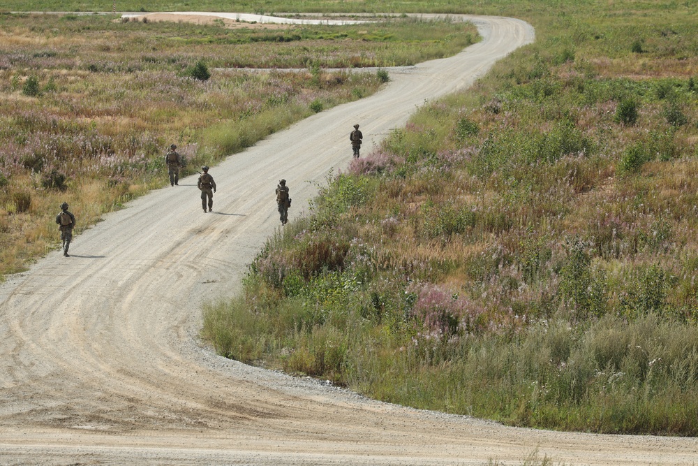 U.S. Marines train in Estonia