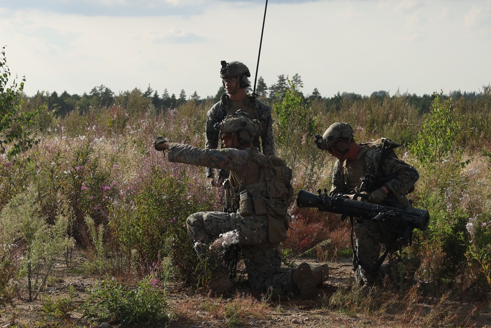 U.S. Marines train in Estonia