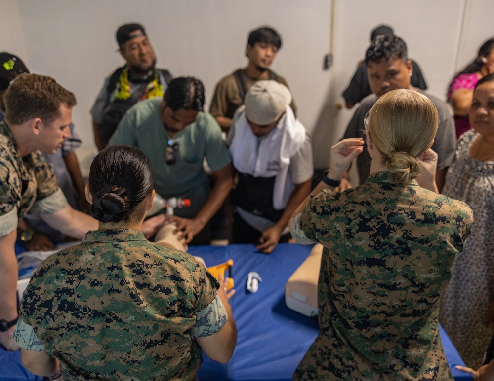Anchors Airway: Koa Moana Sailors Teach CPR in Chuuk